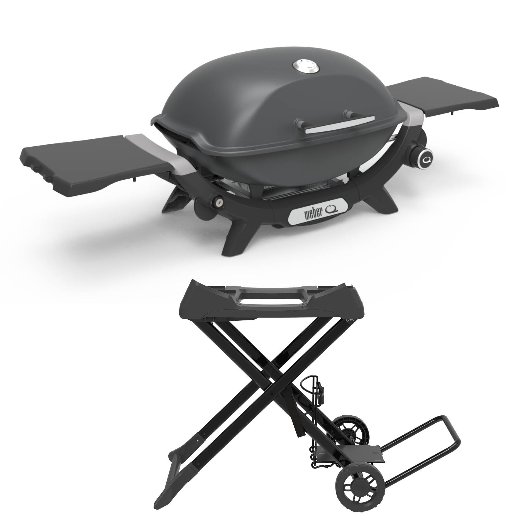 Weber Q Premium (Q2200N) Getaway Bundle Charcoal Grey image number 0